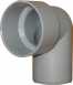 82mm X 92.5deg Bend Spigot Tail S619-b