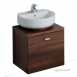 Ideal Standard Concept E6449uh W/h 600 S/a Unit Oak/wh
