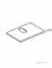 Concept Space Wc Unit 600 Lh Gls Wht Fitted E1437wg