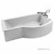 Ideal Standard Concept E729901 De Bath 1700 X 750 Two Tap Holes Wh