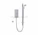 Mira Advance Flexible 9.8 Kw White Chrome Plated
