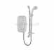 Mira 2.1731.001 White Premium Wall Mount Fold-away Shower Seat