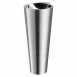 Delabie Baila Free Standing Basin No Tap Hole Bright Polished Basin St Steel 120172