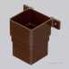 65mm Square Pipe Socket Plain Rle11-w