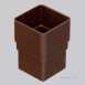 65mm Square Pipe Socket Plain Rle11-b