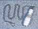 Antiq Ceram Cistr Pull 30 Inch Oval Link Ch
