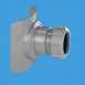 110mm X 1.1/2 Inch Mech Soil Boss Conn 57mm-g