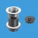 1.25 X 60mm S/s Basin Waste Plug/chain
