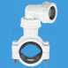 Hdpe 125mm X 110mm Single Branch 135deg