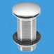 Mcalpine Brass Basin Waste 1 1/4 X 3 1/2 Chrome Plated