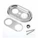 Mira Concealing Plate Pack Chrome
