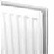 White Premier Metric Single Convector Radiator 2 Connections 300mm X 1200mm