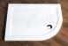 Ftr0173aqu White Aqua 55 Off-set Left Handed Quadrant Shower Tray 55x900mm