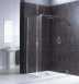 Fen1012aqu Polished Silver Shine Clear Glass Bath Screen 1900x900mm