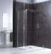 Fen1014aqu Polished Silver Shine Clear Glass Bath Screen 1900x1200mm