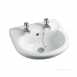 Armitage Shanks S250901 White Sandringham Wash Basin Two Tap Hole 490mm