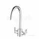 Bristan Ar Snkpure C Polished Chrome Artisan Artisan Dual Flow Filter Sink Mixer