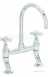 Carron Phoenix 2t0982 Chrome Atholl Chrome Double Handle Kitchen Faucet