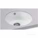 Carron Phoenix Cac400whx1wca White Carlow Ceramic Undermount Round Kitchen Sink