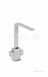 Carron Phoenix 2t0974 Chrome Qubix Chrome Double Handle Kitchen Tap Deck Mount
