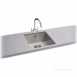 Franke Cp621 Right Hand 1120 Inset Sink Only Ss 101.0046.427