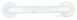 Center Brand 32640 White Abs Grab Rail 300mm Long