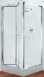 Center Brand Cbgbbf76cuc Chrome/clear Glass Bifold Shower Door 760mm Wide