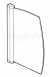 Coram Sfs80cuw White Bathscreens Frameless Sail Bathscreen 800mm