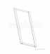 Coram Bsp76cuw White Bonus 760mm Side Panel With Clear Glass
