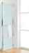 Coram Osr90suc Chrome Optima 900mm Side Panel With Rail With Satin Glass