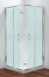 Coram Curved Screen/panel 1050mm Whi/pglass 2 Pack Combined Price