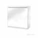 Croydex Wc257122 White Simplicty One Door Mirrored Bathroom Cabinet Internal Shelf