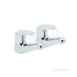 Deva Adore101 Chrome Adore Chrome Basin Sink Taps Pair
