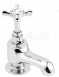 Deva Cr20 Chrome Coronation One Cross Handle Bath Tap With 90mm Spout Reach