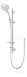 Deva Kmkit/a Chrome Krome Chrome Three Function Shower Kit Air Injection