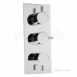 Deva Levvtrit01 Chrome Thermosurevertical Triple Lever Shower Valve