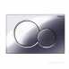 Geberit 115.770.21.5 Gloss Chrome Sigma01 Dual Flush Plate For Up300 Up320 And Up720