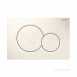 Geberit 115.240.kk.1 White/gold Plated Kappa21 Dual Flush Plate For Up200