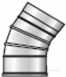 Douglas 1/2 Inch Anti-ligature Basin Spount