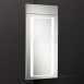 Hib 9102100 White Minnesota 300x630mm Corner Wc Cabinet Back-lit Illumination
