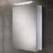 Orbital Steam Free Bathroom Double Sided Mirrored Bathroom Cabinet Glass Shelves