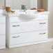 Hib 1380061 Light Oak Revio Metro Cloakroom Unit Floor Standing Two Door