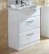 Hib 1380061 Light Oak Revio Metro Cloakroom Unit Floor Standing Two Door