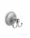 Ibb Co09 Chrome Casino Wall Mounted Double Robe Hook