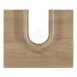 Ideal Standard E6495so American Oak Concept Vanity Unit Worktop 70mm
