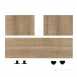 E6799so American Oak Concept Vanity Unit Plinth 180x600mm