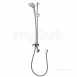 Ideal Standard Chrome Idealrain Shower Kit With 140mm 3 Function Hand Set 900mm Rail And 1.8 M Hose B9433aa