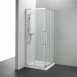Ideal Standard T7363eo Bright Silver Kubo 800mm Entry Enclosure Left