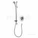 12 Inch Trad Shower Rose C/w Swivel Cp