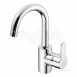 B9994aa Chrome Concept Blue Single Lever Kitchen Basin Mixer Tap Tube Spout